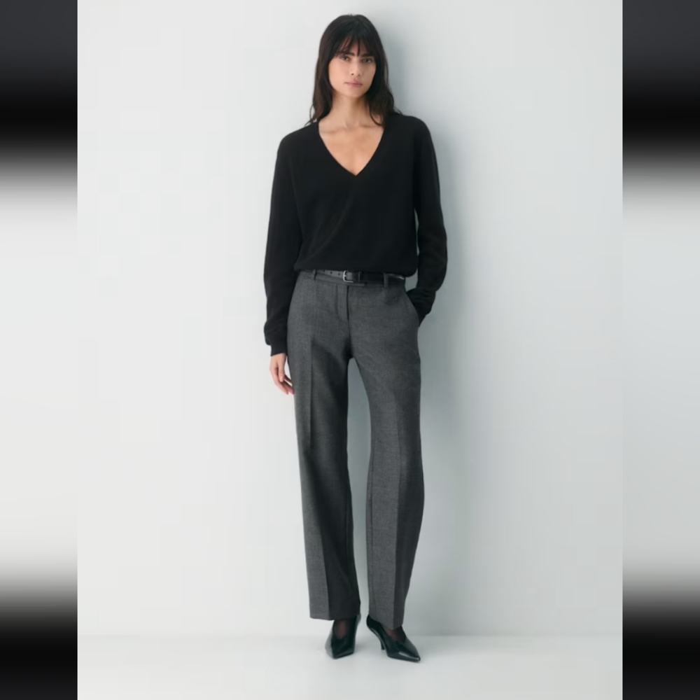 Aritzia NWT Wool Charcoal Suit Set - Picture 9 of 11